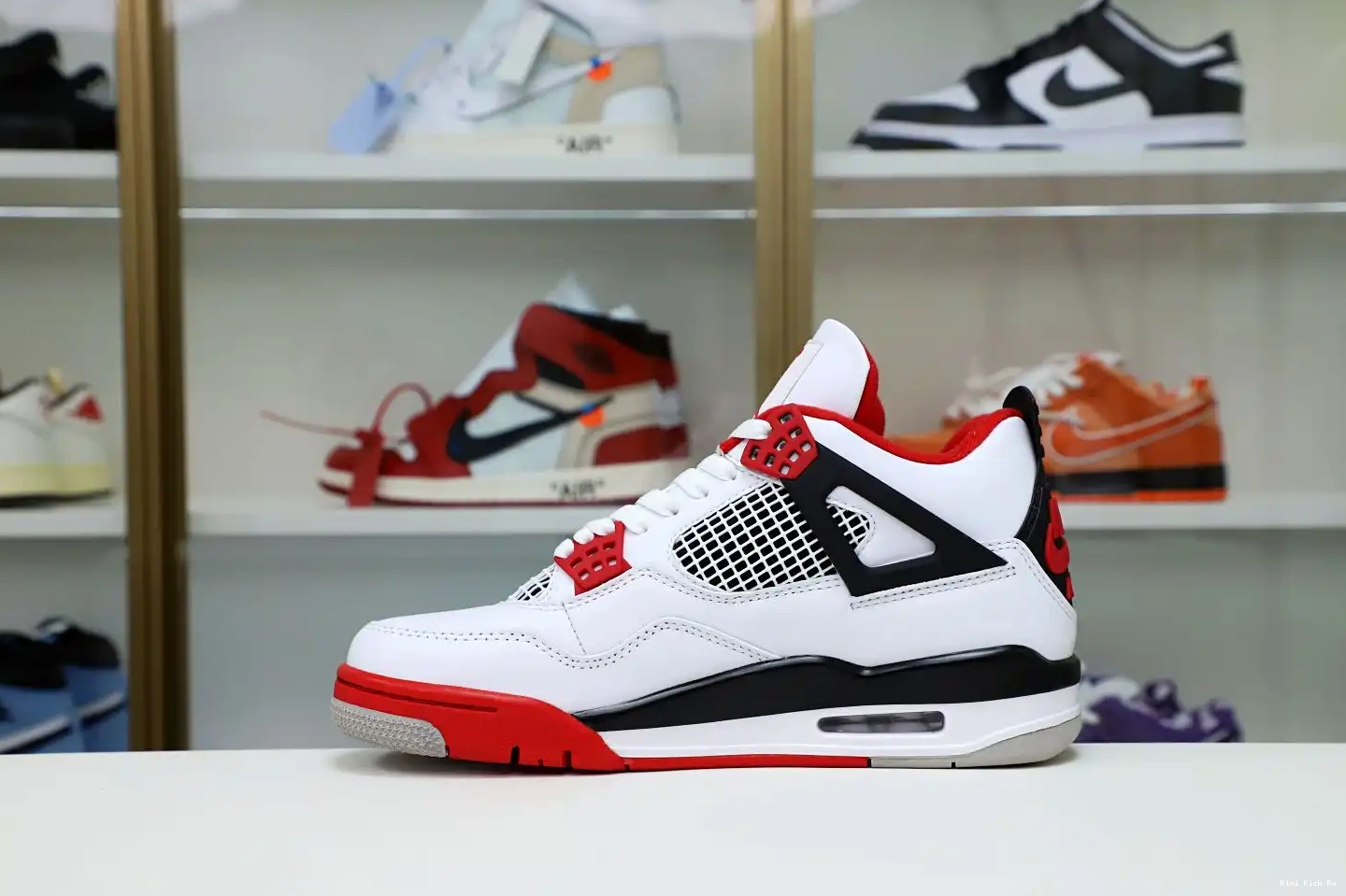 JORDAN 4 2012 RED' AIR RETRO 'FIRE Kimikick 0503